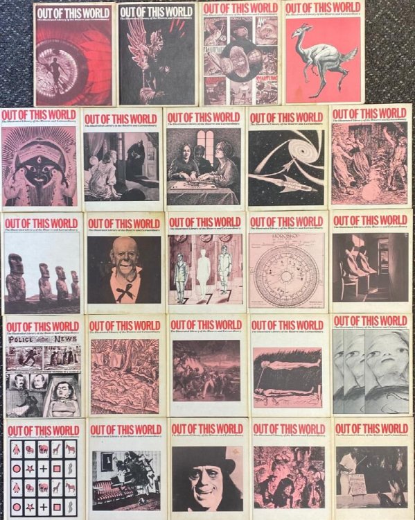 Out Of This World: The Illustrated Library Of The Bizarre And Extraordinary (24 Volume Set - Complete)