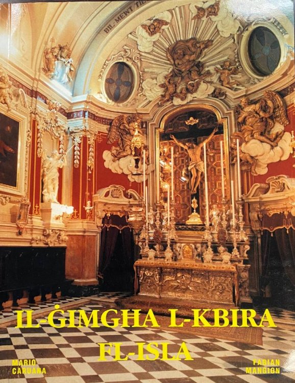 Il-Gimgha l-Kbira fl-Isla: Taghrif storiku dwar il-fratellanza tal-kurcifiss, l-istatwa mirakuluza ta Gesu redentur, il-vari, u l-purcissjoni