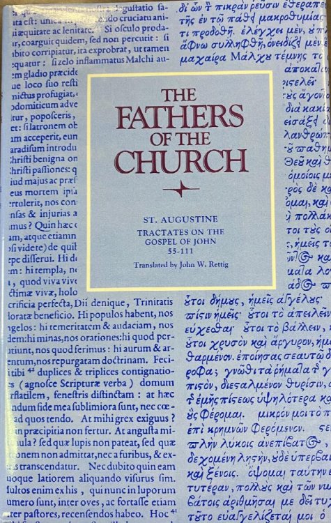 Tractates on the Gospel of John, 55-111 (The Fathers of the Church: A New Translation, Volume 90) - HARDBACK