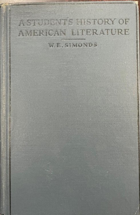 A Student's History of American Literature