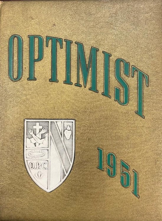 Optimist - The College of Steubenville 1951 Yearbook [Franciscan University]