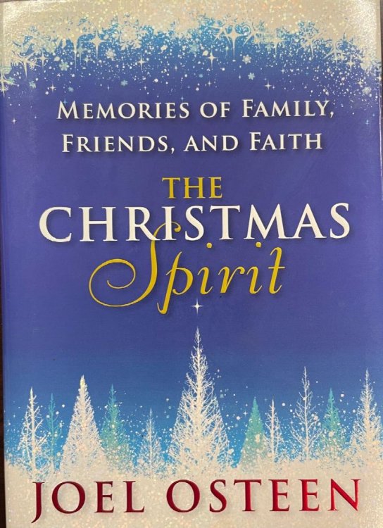 Christmas Spirit by Osteen, Joel [Hardcover]
