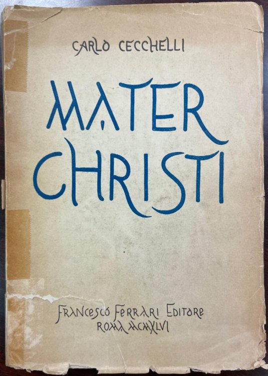 Mater Christi I - Il 'Logos' e Maria