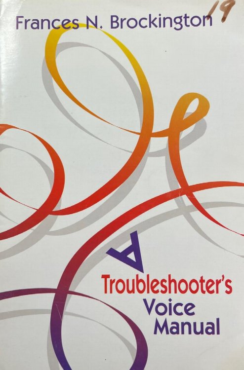 A Troubleshooter's Voice Manual