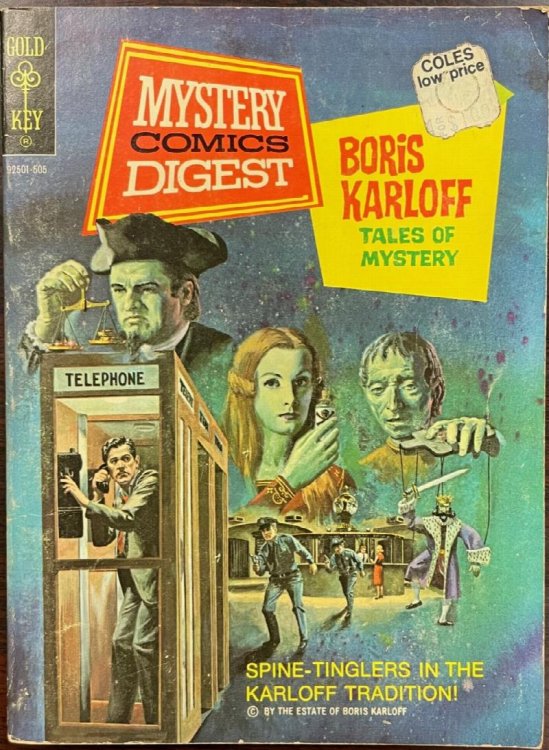 Mystery Comics Digest, No. 23: Boris Karloff Tales of Mystery (Gold Key 92501-505)