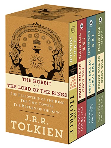 The Hobbit and The Lord of the Rings - J.R.R. Tolkien, 4 Volume Boxed Set
