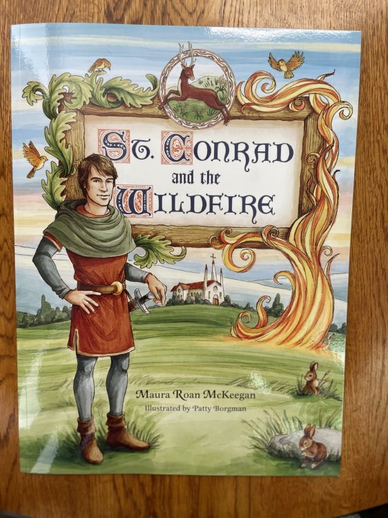 St. Conrad and the Wildfire