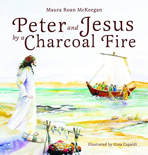 Peter and Jesus by a Charcoal Fire