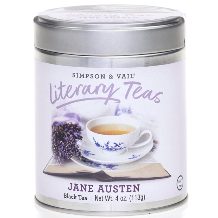 Jane Austen's Black Tea Blend: 4oz Tin