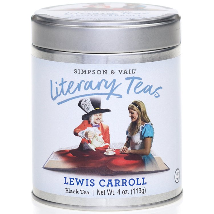 Lewis Carroll's Black Tea Blend: 4oz Tin