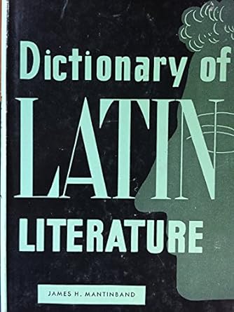 Dictionary of Latin Literature