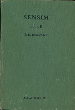 Book II: Sensim - A Systematic Course in Latin Unseen Translation.