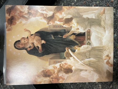 Madonna and Child Surrounded by Angels