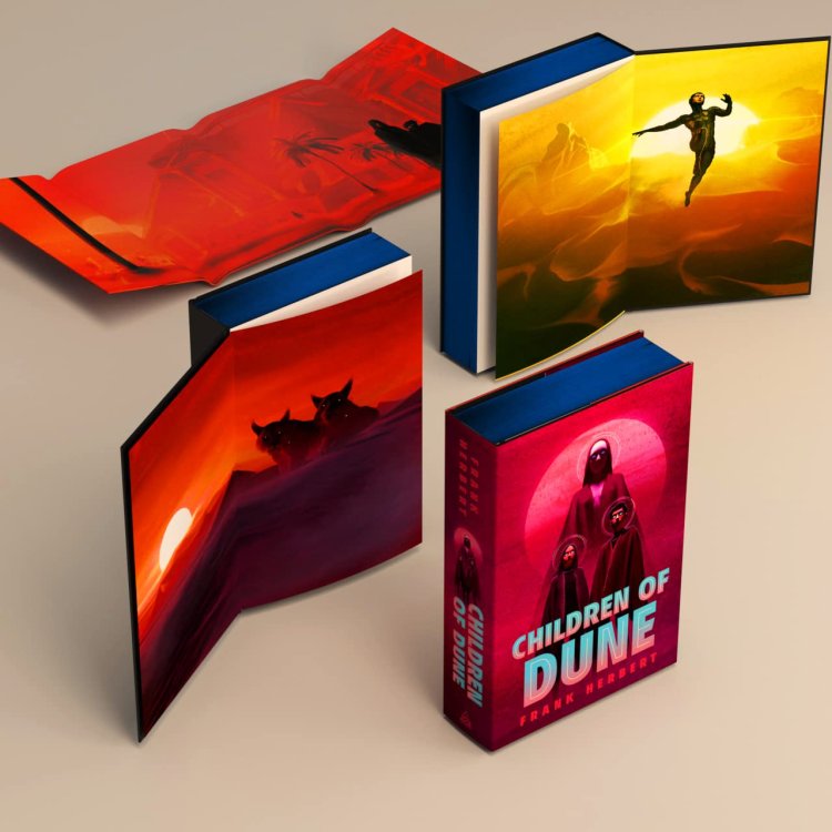 #1 - #3 Dune Saga 3-Book Deluxe Hardcover Boxed Set: Dune, Dune Messiah, and Children of Dune