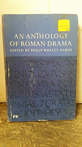 Anthology of Roman Drama