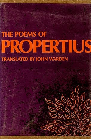 The Poems of Propertius