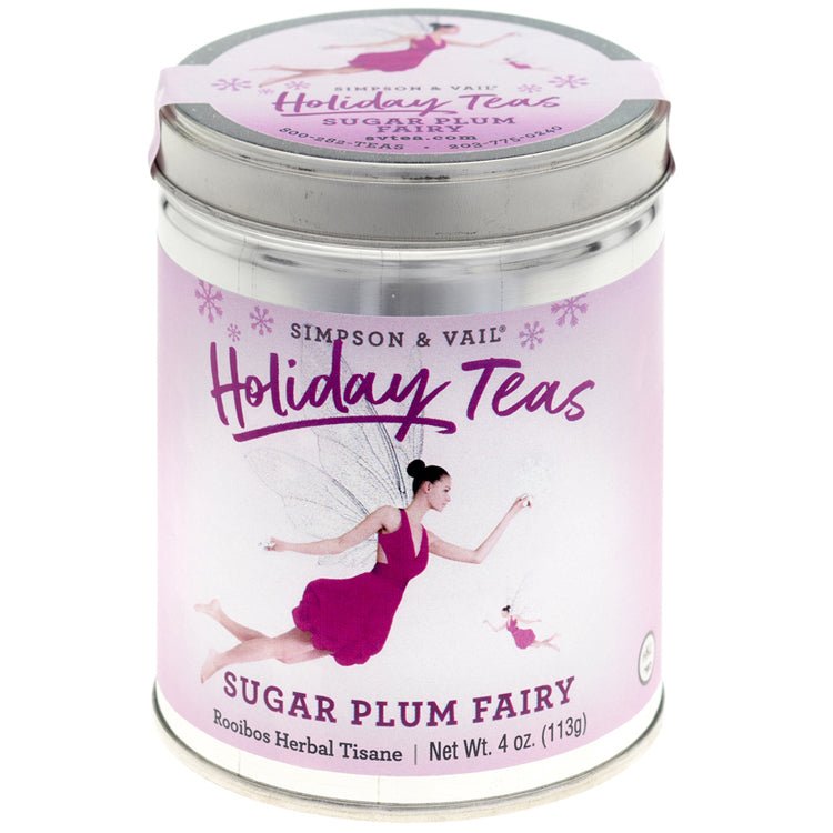 Sugar Plum Fairy Rooibos Herbal Tisane: 4oz Tin