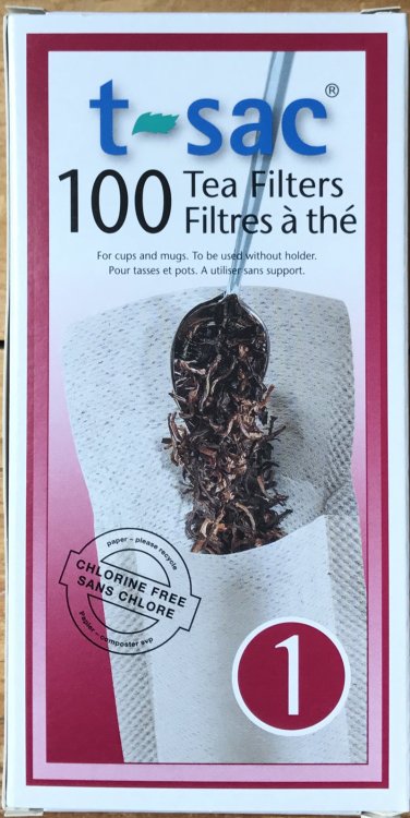 #1 Paper Tea Filters: 2 Teaspoons