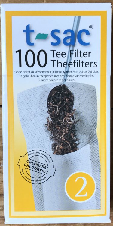 Paper Tea Filters: 4 Teaspoons