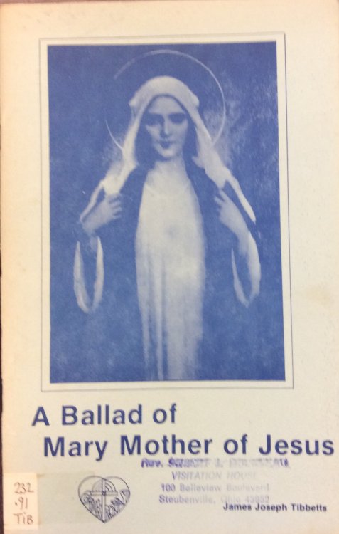A Ballad of Mary Mother of Jesus