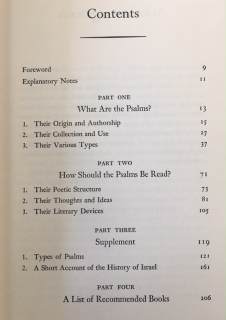The Psalms for the Common Reader