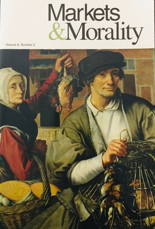 MARKETS & MORALITY VOL 6 NO 2 (Fall)