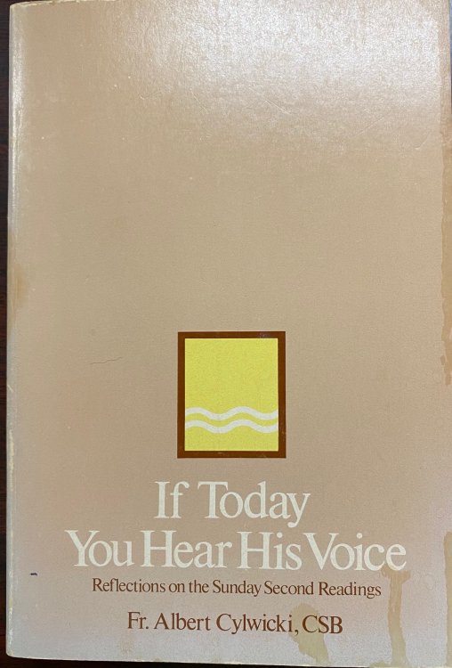 If Today You Hear His Voice: Reflections on the Sunday Second Readings