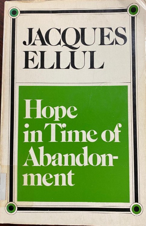 Hope in Time of Abandonment