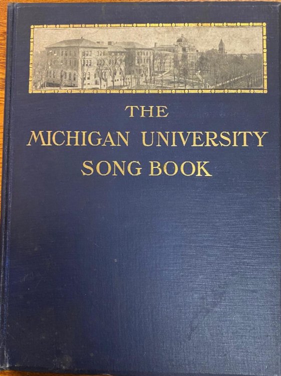 The Michigan University Song Book