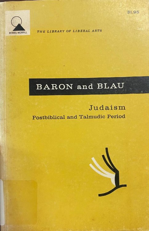 Judaism: Postbiblical and Talmudic Period