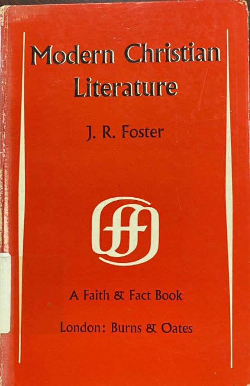 Modern Christian Literature (A Faith & Fact Book - No. 121)