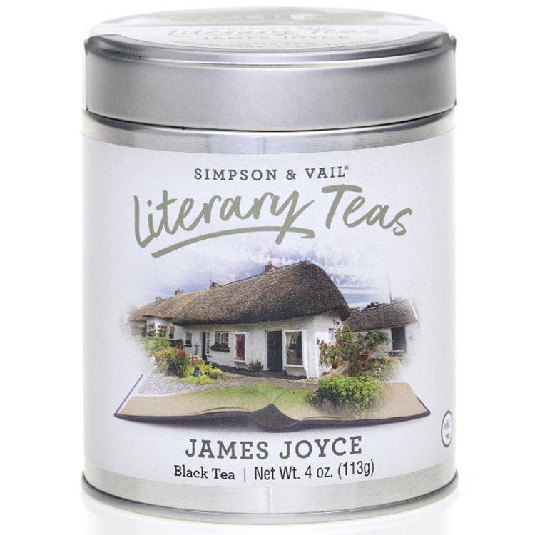 James Joyce's Black Tea Blend: 4oz Tin