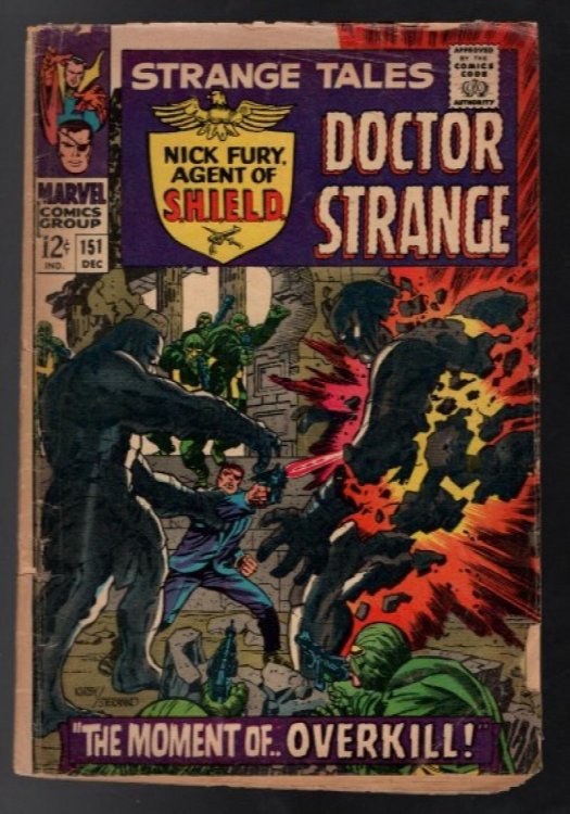 Strange Tales #151: Nick Fury and Doctor Strange