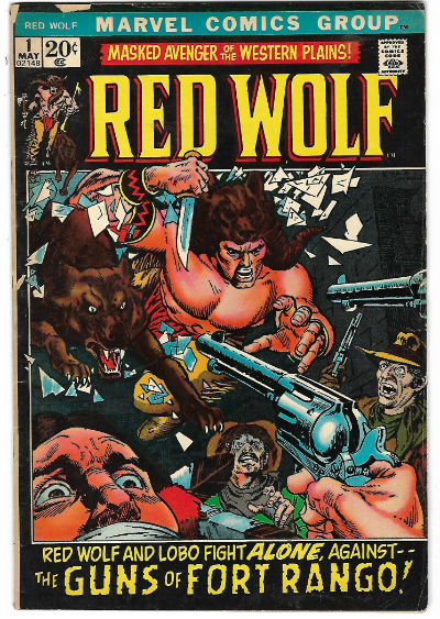 RED WOLF #1 1972-1973 VOLUME 1 MARVEL