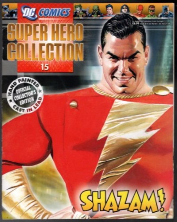 DC Comics Super Hero Collection 15 Official Collector's Edition Shazam