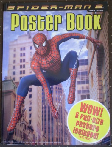 Spider Man 2 Poster book 6 posters Kellogg 2004