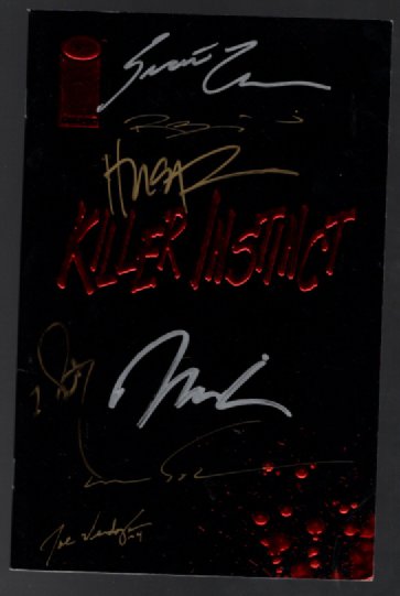 Killer Instinct Tour Book - Cover -LEE -CHOI -Heisler -GARNER +2 Autographs -