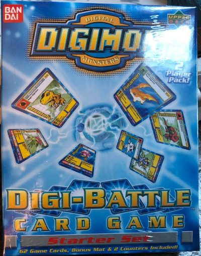 Digimon Digital Monsters Digi-battle Card Game Starter Set. 2 Players.(sealed)