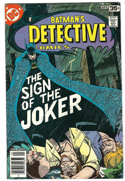DETECTIVE COMICS #476 1937-CURRENT VOLUME 1 DC