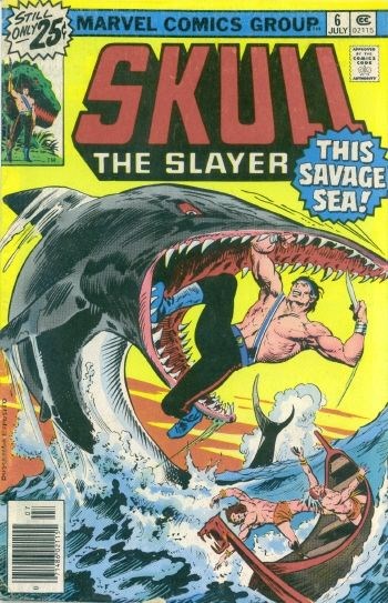 SKULL THE SLAYER #6 1975-1976 VOLUME 1 MARVEL