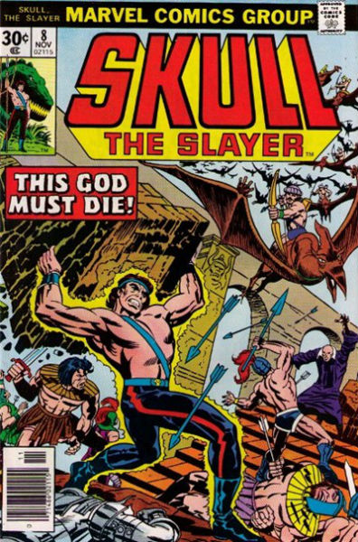 SKULL THE SLAYER #8 1975-1976 VOLUME 1 MARVEL