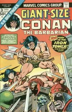 CONAN THE BARBARIAN GIANT SIZE #3 1970-1994 VOLUME 1 MARVEL