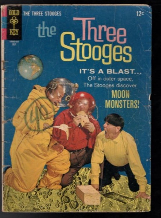 Three Stooges #29 Gold Key 1966