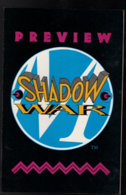 Shadow War Preview #nn (1993) Milestone Media Walt Simonson