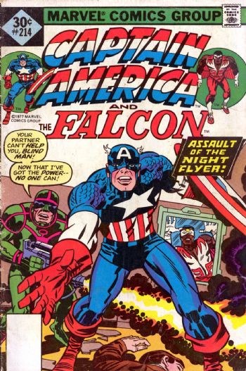 CAPTAIN AMERICA #214 1977 VOLUME 1 MARVEL