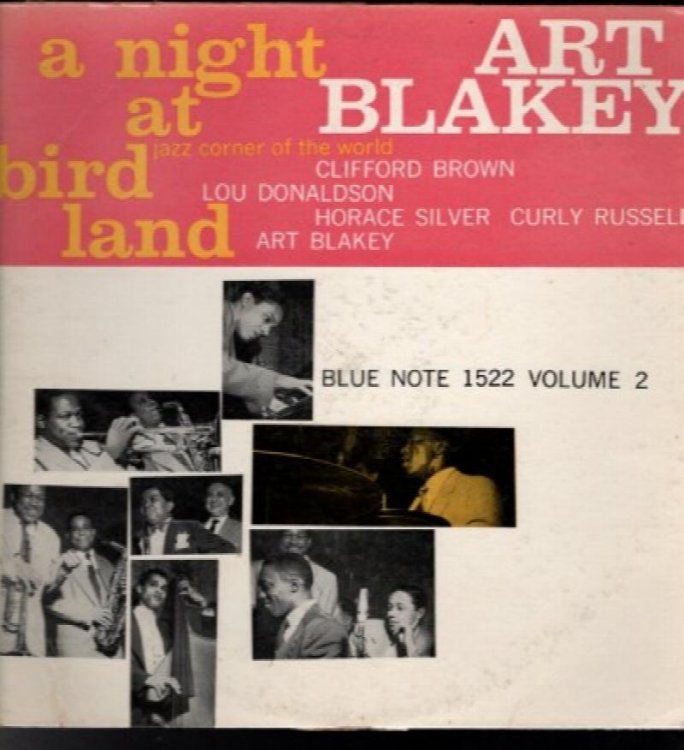 Art Blakey Quintet : A Night At Birdland, Volume 2<br/>Blue Note 1522, Blue Note BST-81522