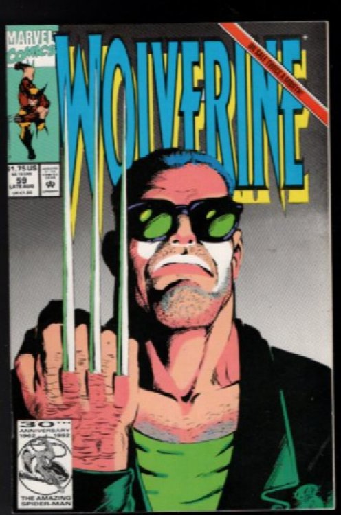 Wolverine #59 Late August 1992 Marvel Comics VTG Comic Book