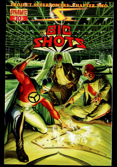 Project Superpowers The Big Shots 10 Cover A Dynamite 2010 Bagged Boarded
