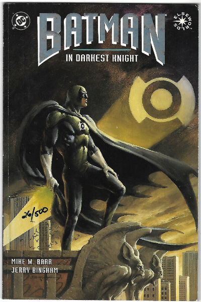 Batman: in Darkest Knight Paperback 1994 by Mike W. Barr (Author), Jerry Bingham (Illustrator)