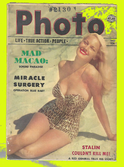 Photo;Life-true action-people Oct.,1952